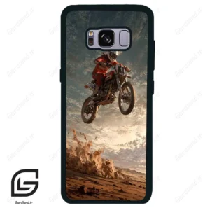 قاب گوشی سامسونگ اس 8 (Galaxy S8 ) طرح موتورسوار کد 2369
