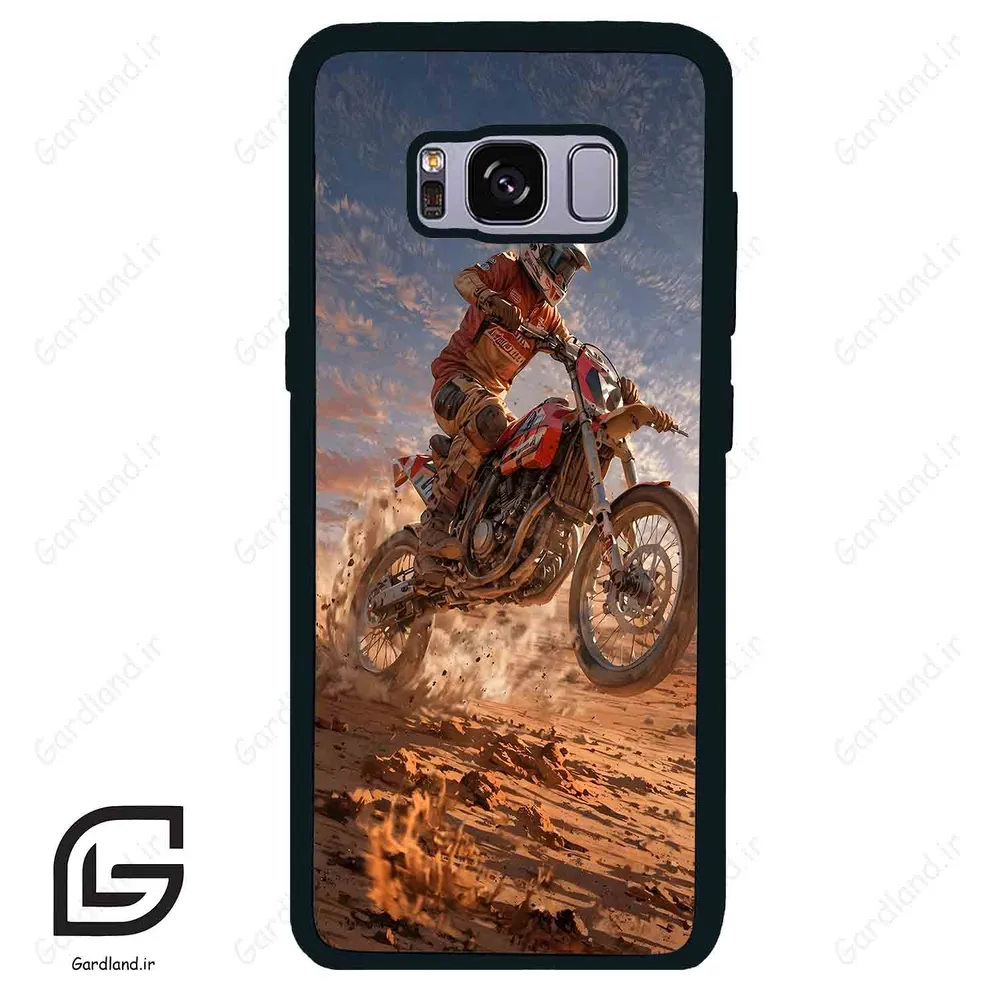 قاب گوشی سامسونگ اس 8 (Galaxy S8 ) طرح موتورسوار کد 2370