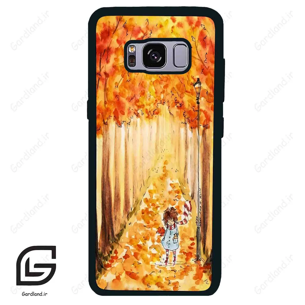 قاب گوشی سامسونگ اس 8 (Galaxy S8 ) طرح پاییزی کد 2386