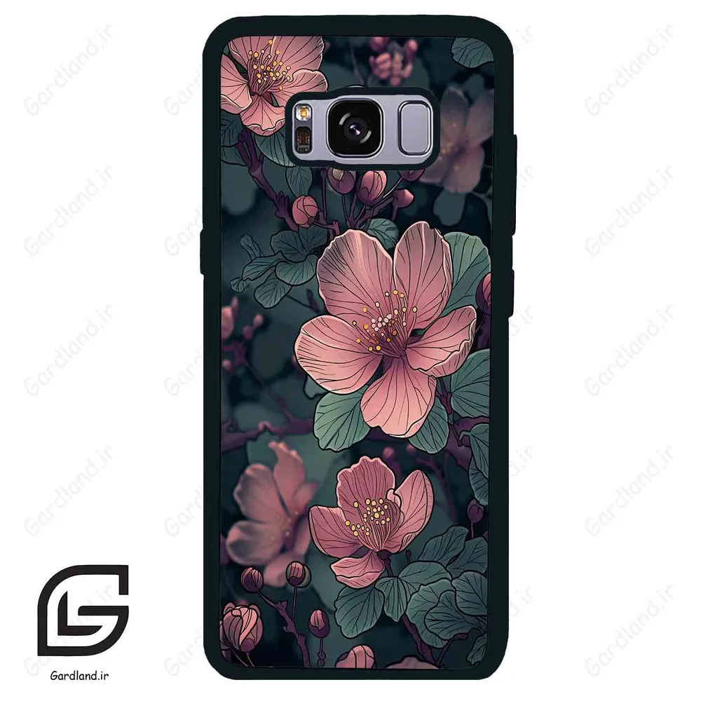 قاب گوشی سامسونگ اس 8 (Galaxy S8 ) طرح گل کد 2390