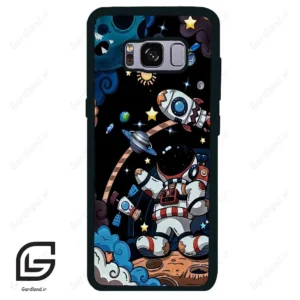 قاب گوشی سامسونگ اس 8 (Galaxy S8 ) طرح فضانورد کد 2392