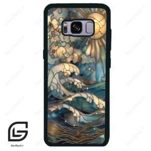 قاب گوشی سامسونگ اس 8 (Galaxy S8 ) طرح شیشه کد 2393