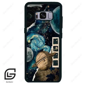 قاب گوشی سامسونگ اس 8 (Galaxy S8 ) طرح کهکشان کد 2401