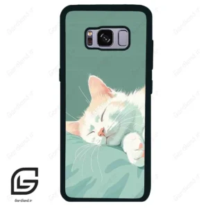 قاب گوشی سامسونگ اس 8 (Galaxy S8 ) طرح گربه کد 2403