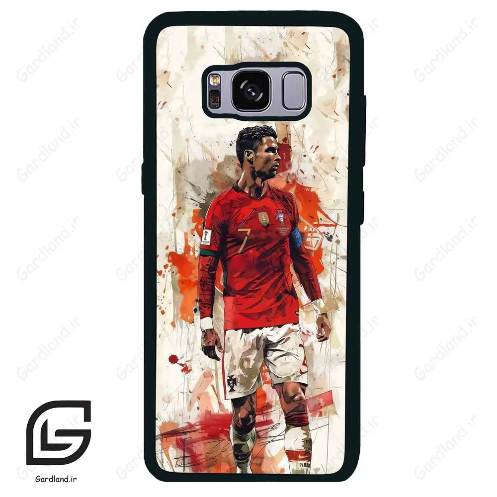 قاب گوشی سامسونگ اس 8 (Galaxy S8 ) طرح رونالدو کد 2419
