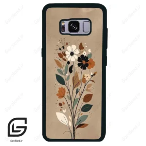 قاب گوشی سامسونگ اس 8 (Galaxy S8 ) طرح گل کد 2436