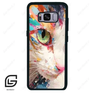 قاب گوشی سامسونگ اس 8 (Galaxy S8 ) طرح گربه کد 2437