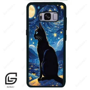 قاب گوشی سامسونگ اس 8 (Galaxy S8 ) طرح گربه کد 2438