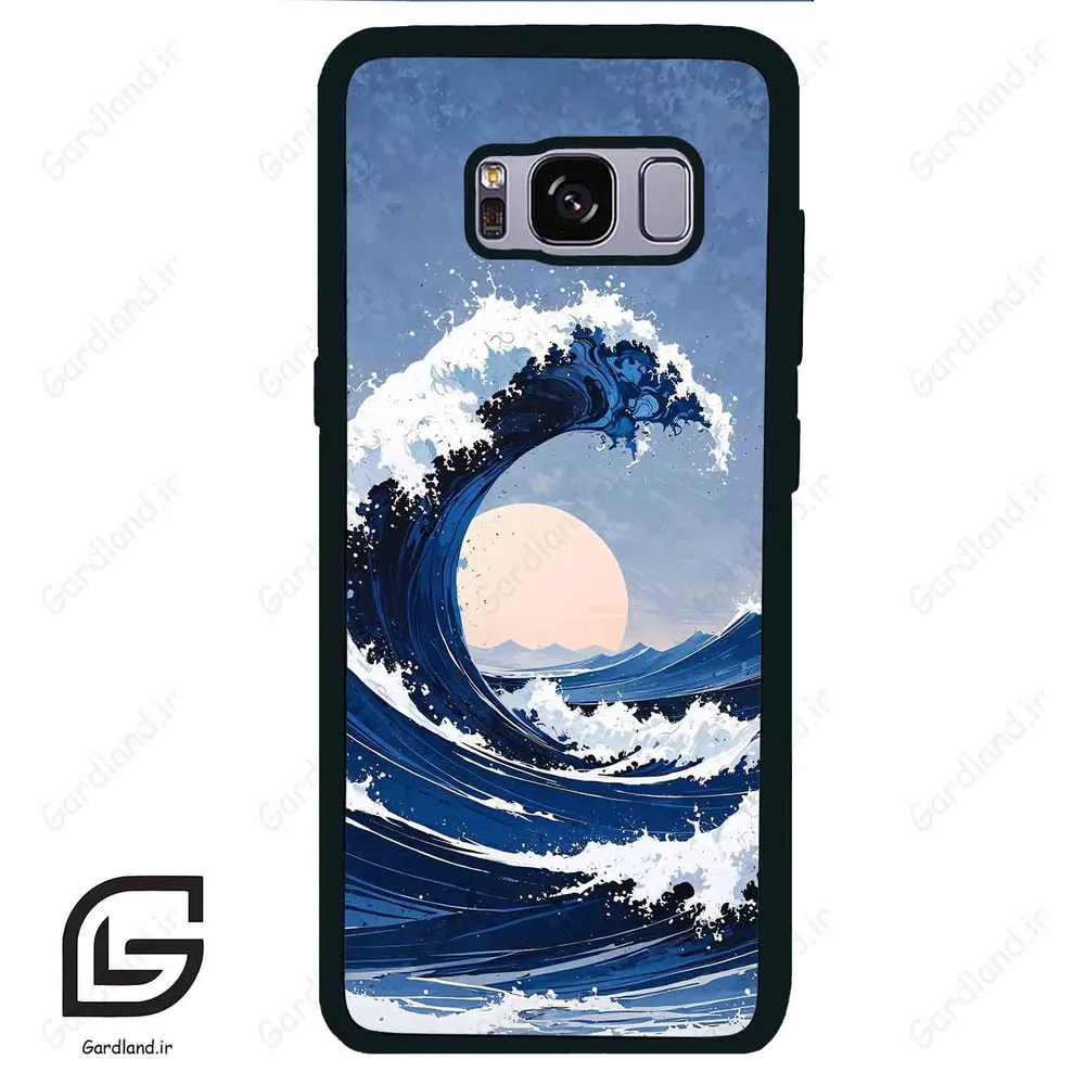 قاب گوشی سامسونگ اس 8 (Galaxy S8 ) طرح موج کد 2443