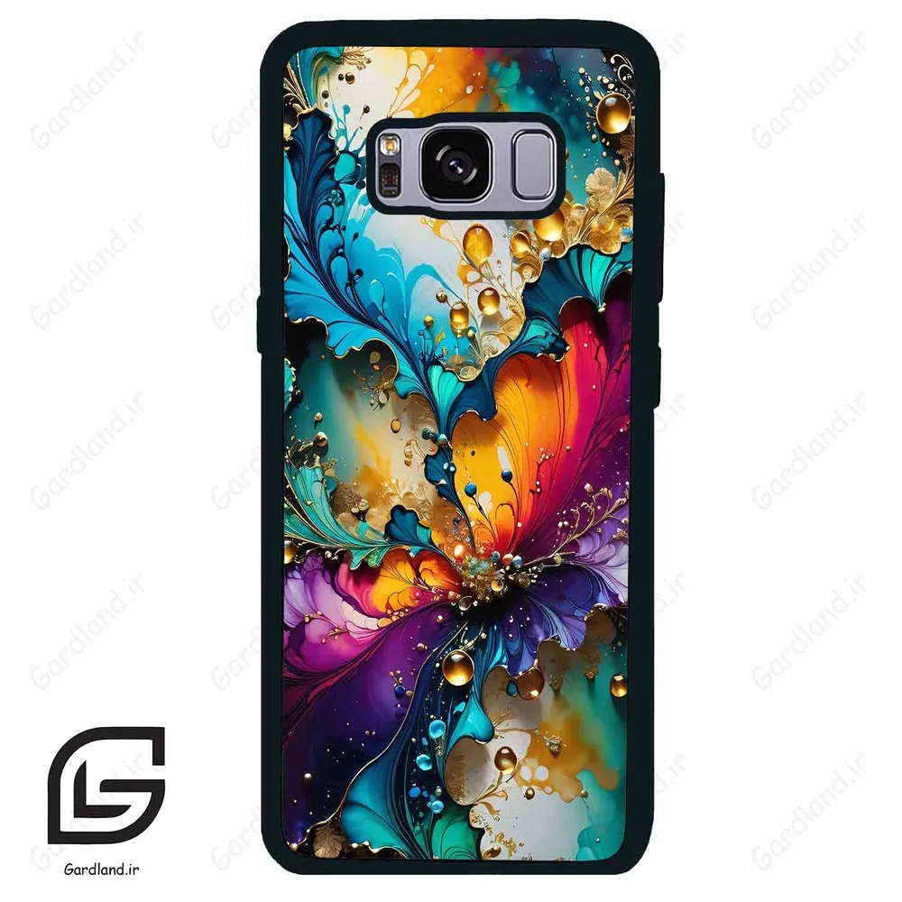 قاب گوشی سامسونگ اس 8 (Galaxy S8 ) طرح ابرنگی کد 2447