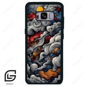 قاب گوشی سامسونگ اس 8 (Galaxy S8 ) طرح ابرنگی کد 2448