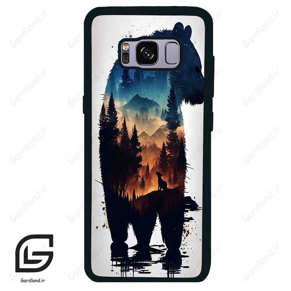 قاب گوشی سامسونگ اس 8 (Galaxy S8 ) طرح خرس کد 2449