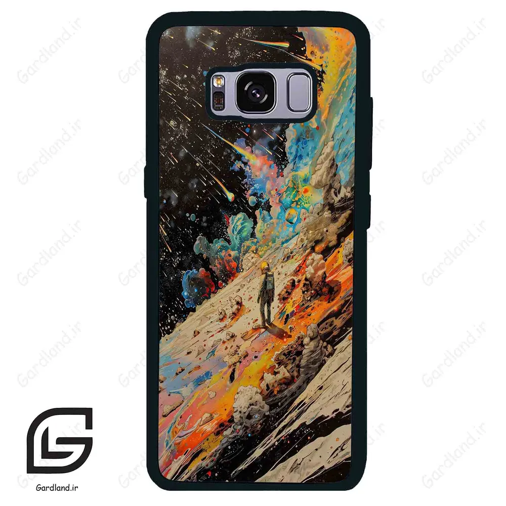قاب گوشی سامسونگ اس 8 (Galaxy S8 ) طرح فضانورد کد 2450