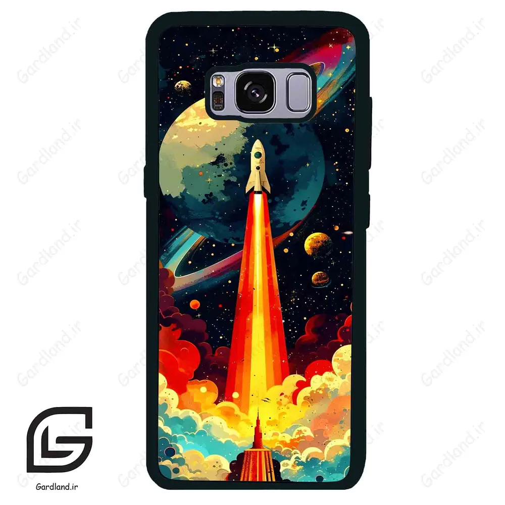 قاب گوشی سامسونگ اس 8 (Galaxy S8 ) طرح موشک کد 2463