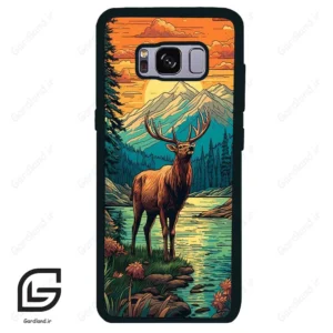قاب گوشی سامسونگ اس 8 (Galaxy S8 ) طرح گوزن کد 2471