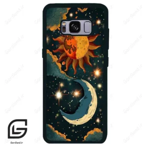 قاب گوشی سامسونگ اس 8 (Galaxy S8 ) طرح ماه کد 2474