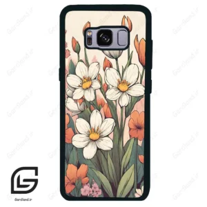 قاب گوشی سامسونگ اس 8 (Galaxy S8 ) طرح گل کد 2475