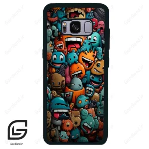 قاب گوشی سامسونگ اس 8 (Galaxy S8 ) طرح استیکر کد 2478