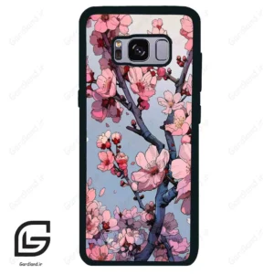 قاب گوشی سامسونگ اس 8 (Galaxy S8 ) طرح شکوفه کد 2481