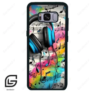 قاب گوشی سامسونگ اس 8 (Galaxy S8 ) طرح موسیقی کد 2482