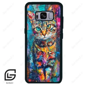قاب گوشی سامسونگ اس 8 (Galaxy S8 ) طرح گربه کد 2488