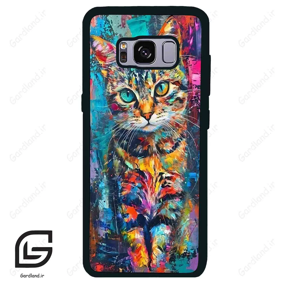 قاب گوشی سامسونگ اس 8 (Galaxy S8 ) طرح گربه کد 2488