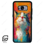 قاب گوشی سامسونگ اس 8 (Galaxy S8 ) طرح گربه کد 2489