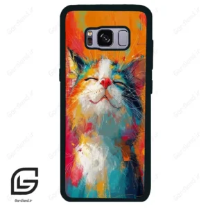 قاب گوشی سامسونگ اس 8 (Galaxy S8 ) طرح گربه کد 2489
