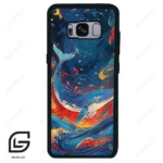 قاب گوشی سامسونگ اس 8 (Galaxy S8 ) طرح نقاشی کد 2504