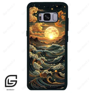 قاب گوشی سامسونگ اس 8 (Galaxy S8 ) طرح غروب کد 2505
