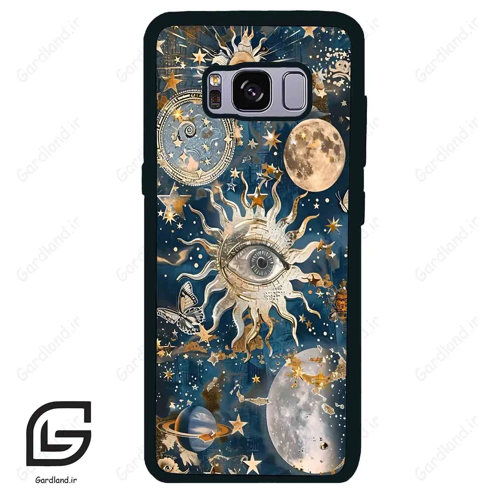 قاب گوشی سامسونگ اس 8 (Galaxy S8 ) طرح خورشید کد 2511