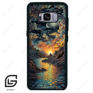 قاب گوشی سامسونگ اس 8 (Galaxy S8 ) طرح نقاشی کد 2519