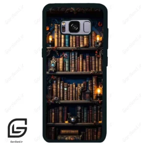 قاب گوشی سامسونگ اس 8 (Galaxy S8 ) طرح کتابخانه کد 2541