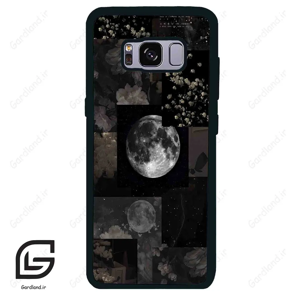 قاب گوشی سامسونگ اس 8 (Galaxy S8 ) طرح ماه کد 2545