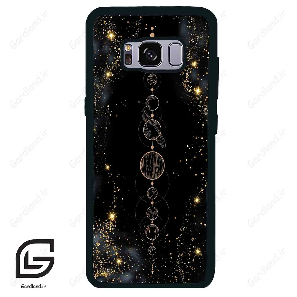 قاب گوشی سامسونگ اس 8 (Galaxy S8 ) طرح ماه کد 2546