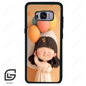 قاب گوشی سامسونگ اس 8 (Galaxy S8 ) طرح دختر کد 2568