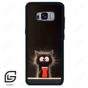 قاب گوشی سامسونگ اس 8 (Galaxy S8 ) طرح گربه کد 2580