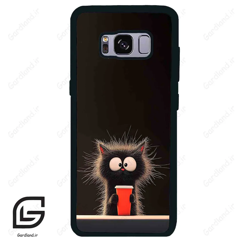 قاب گوشی سامسونگ اس 8 (Galaxy S8 ) طرح گربه کد 2580