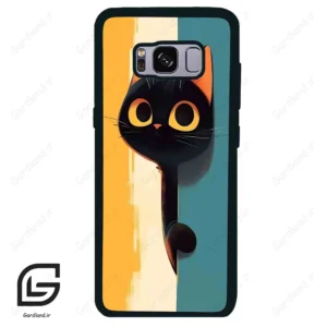 قاب گوشی سامسونگ اس 8 (Galaxy S8 ) طرح گربه کد 2581
