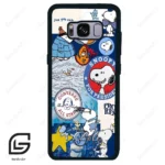 قاب گوشی سامسونگ اس 8 (Galaxy S8 ) طرح اسنوپی کد 2592