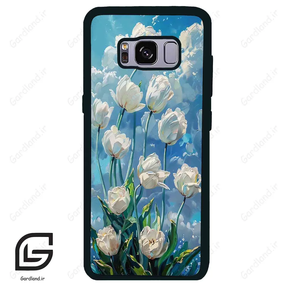 قاب گوشی سامسونگ اس 8 (Galaxy S8 ) طرح گل کد 2597