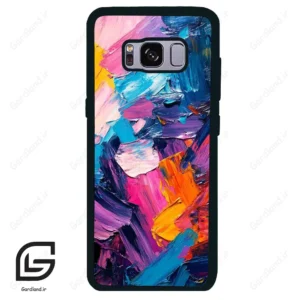 قاب گوشی سامسونگ اس 8 (Galaxy S8 ) طرح رنگی کد 2598