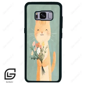 قاب گوشی سامسونگ اس 8 (Galaxy S8 ) طرح گربه کد 2619