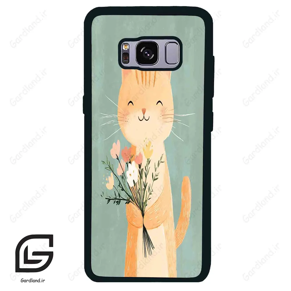 قاب گوشی سامسونگ اس 8 (Galaxy S8 ) طرح گربه کد 2619