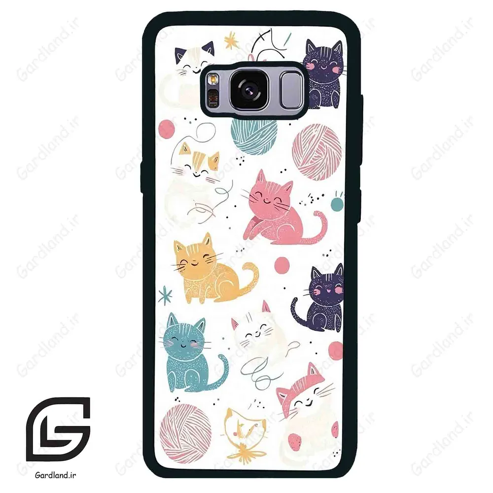 قاب گوشی سامسونگ اس 8 (Galaxy S8 ) طرح گربه کد 2620