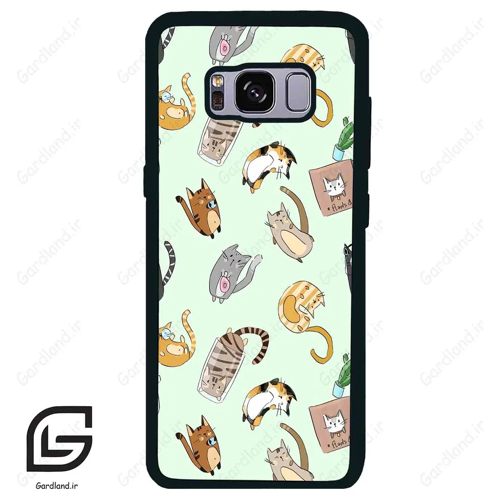 قاب گوشی سامسونگ اس 8 (Galaxy S8 ) طرح گربه کد 2622