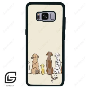 قاب گوشی سامسونگ اس 8 (Galaxy S8 ) طرح سگ کد 2630