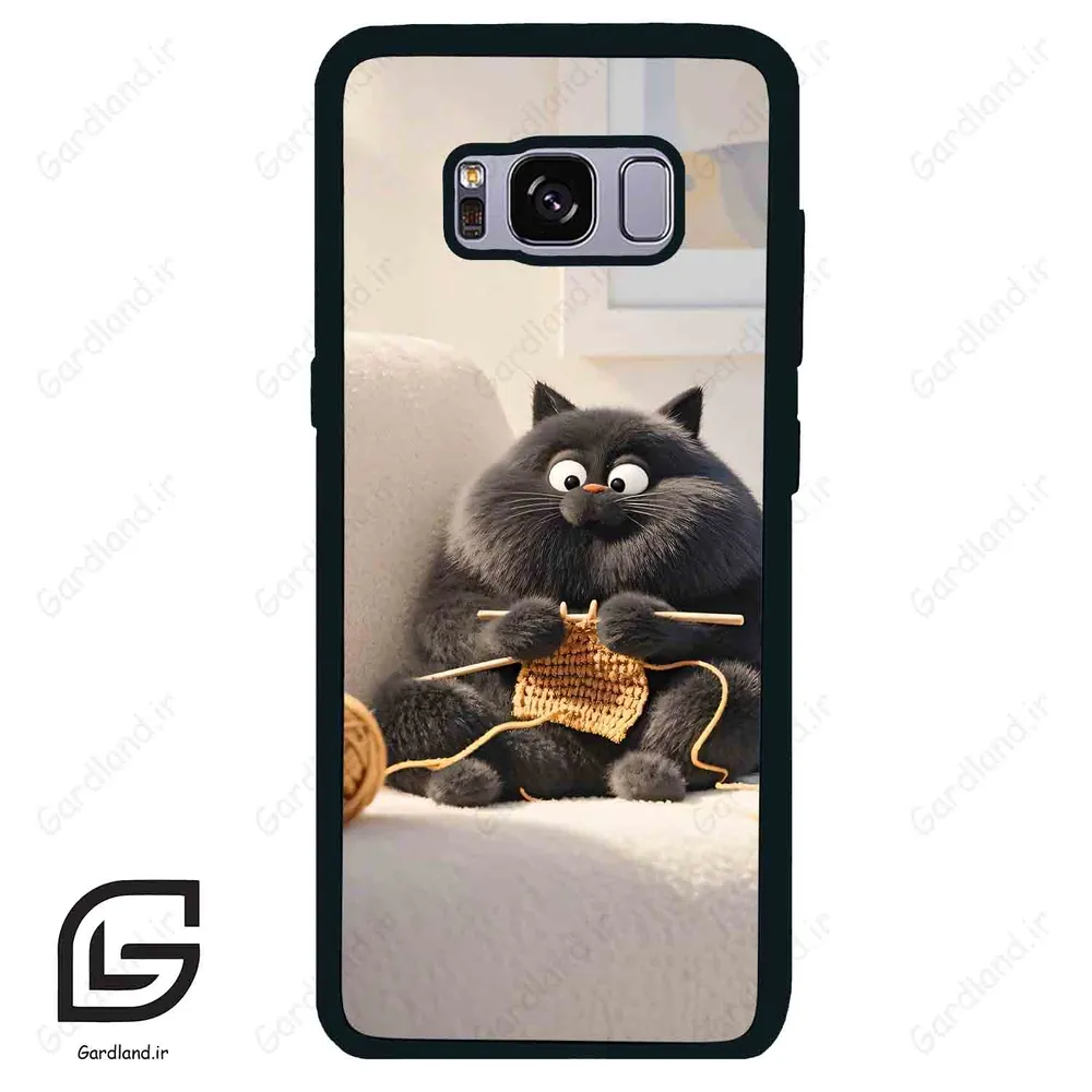 قاب گوشی سامسونگ اس 8 (Galaxy S8 ) طرح گربه کد 2639