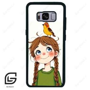 قاب گوشی سامسونگ اس 8 (Galaxy S8 ) طرح دختر کد 2640