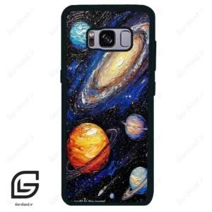 قاب گوشی سامسونگ اس 8 (Galaxy S8 ) طرح فضا کد 2657